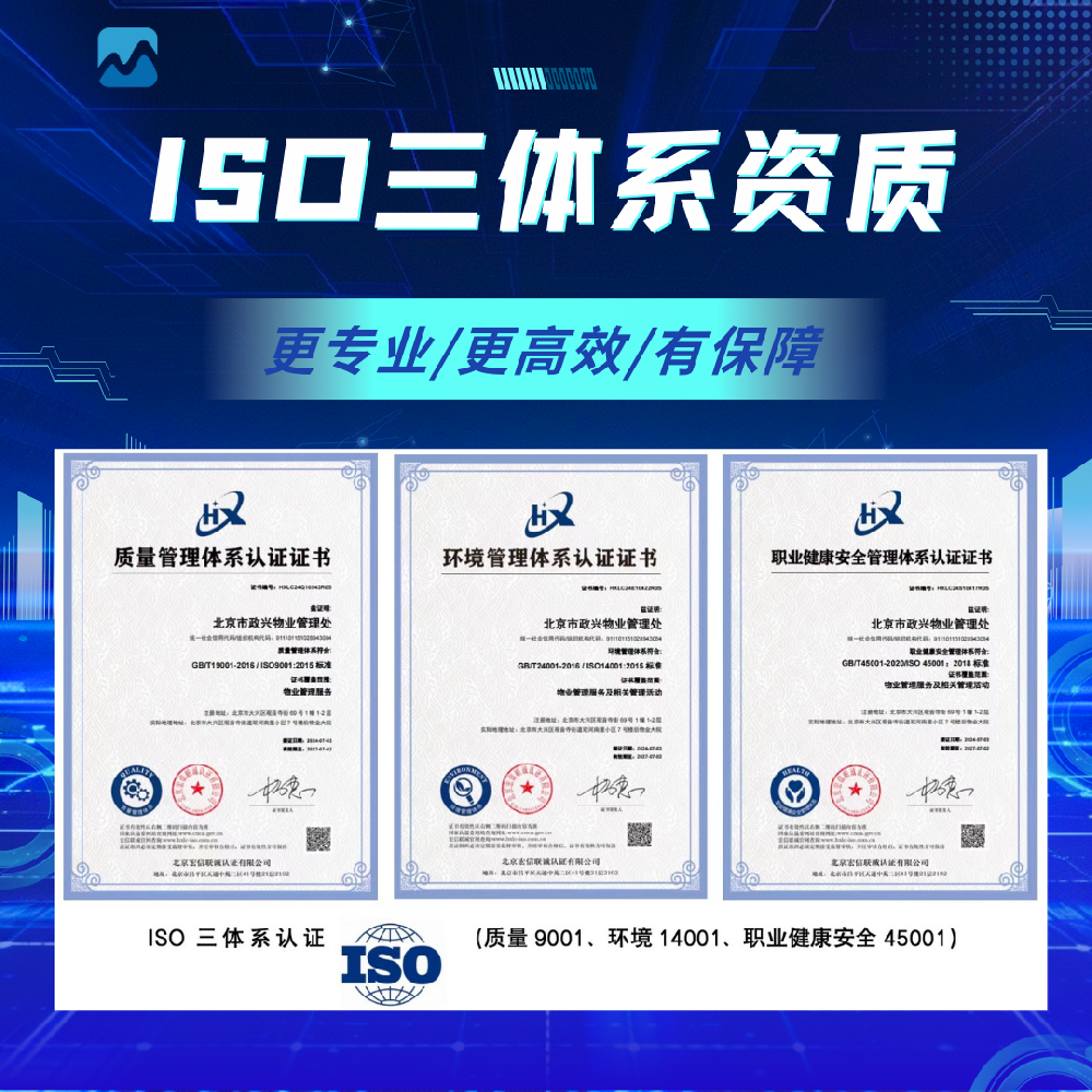 ISO三体系